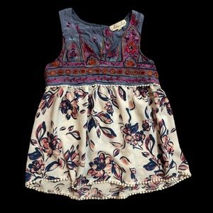 Penelope Project Boho Floral Tank Size Small